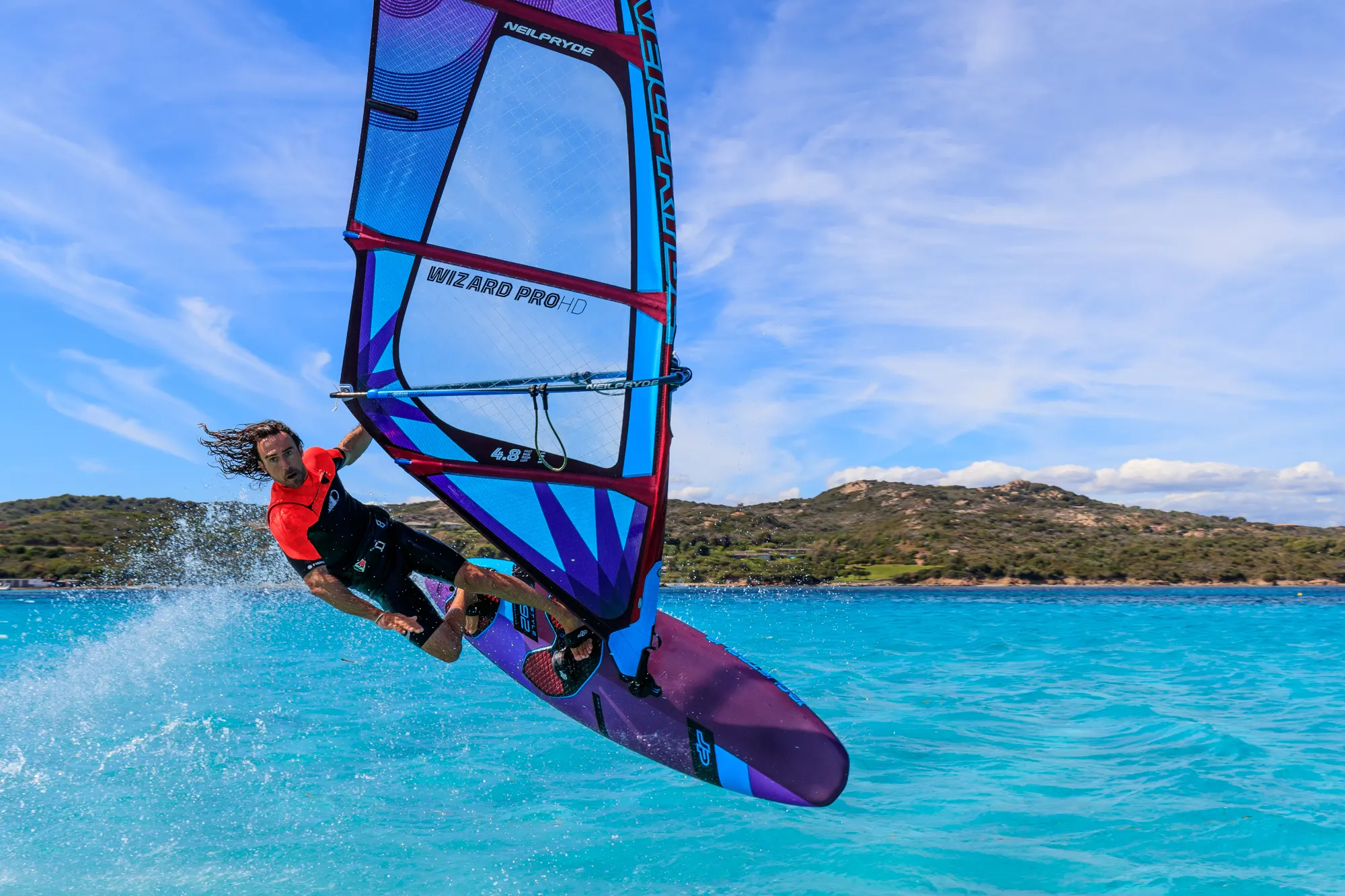 wizard pro hd neilpryde 2020 plachta na freestyle windsurfing karlin